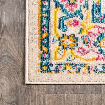 Brooklyn Geometric Medallion Area Rug